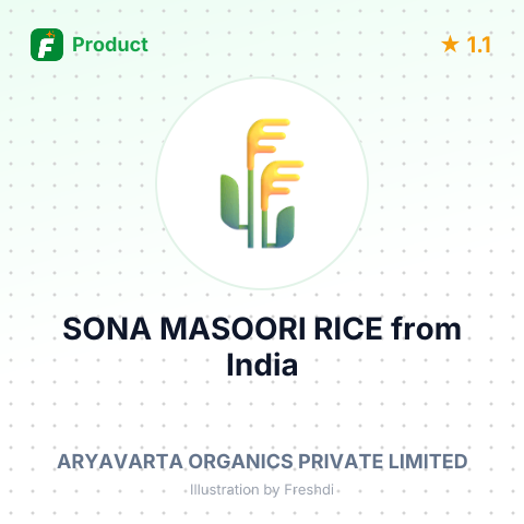 SONA MASOORI RICE – summary card, no photo uploaded yet