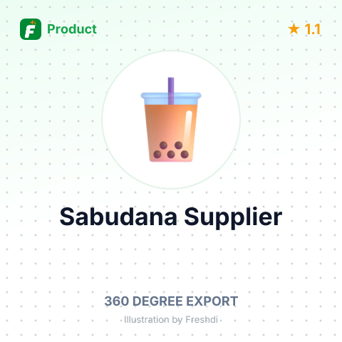 Sabudana (Tapioca Pearls) – summary card, no photo uploaded yet