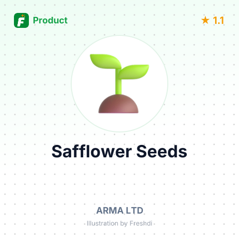 Safflower Seeds – summary card, no photo uploaded yet