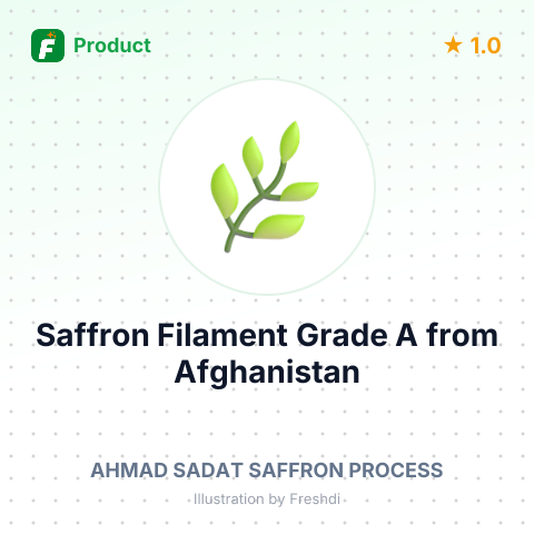 Saffron Filament Grade A – summary card, no photo uploaded yet