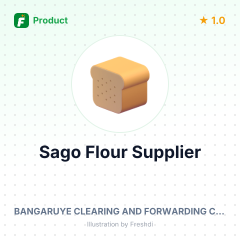 Sago Flour – summary card, no photo uploaded yet