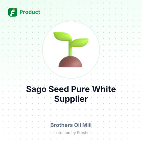 Sago Seed Pure White – summary card, no photo uploaded yet