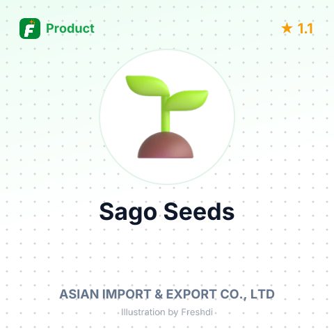 Sago Seeds – summary card, no photo uploaded yet