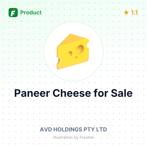 Sahara Paneer Cottage Cheese – summary card, no photo uploaded yet