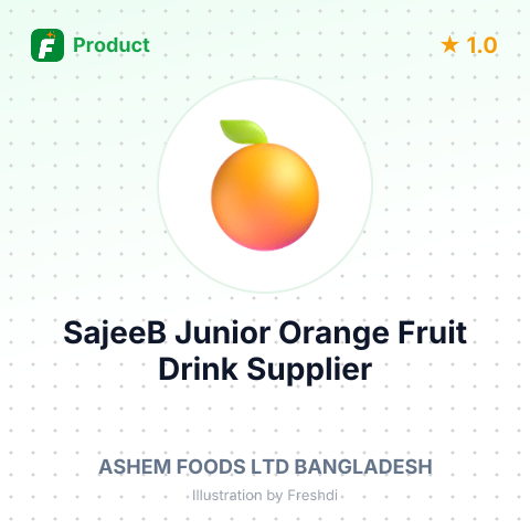 SajeeB Junior Orange Fruit Drink – summary card, no photo uploaded yet