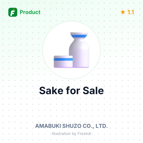 Sake (Rice Wine) – summary card, no photo uploaded yet