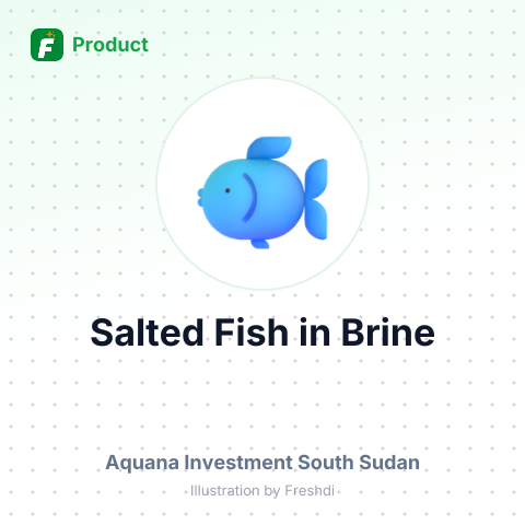 Salted Fish in Brine – summary card, no photo uploaded yet