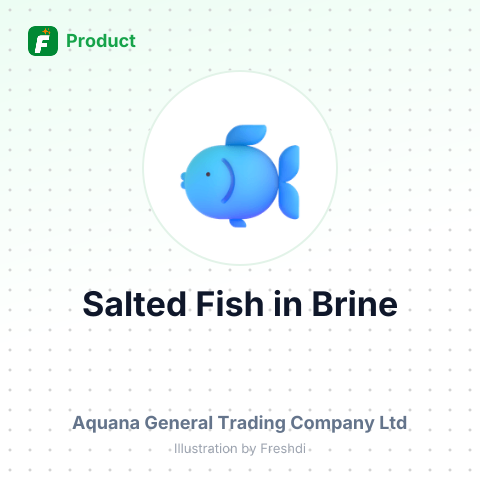 Salted Fish in Brine – summary card, no photo uploaded yet