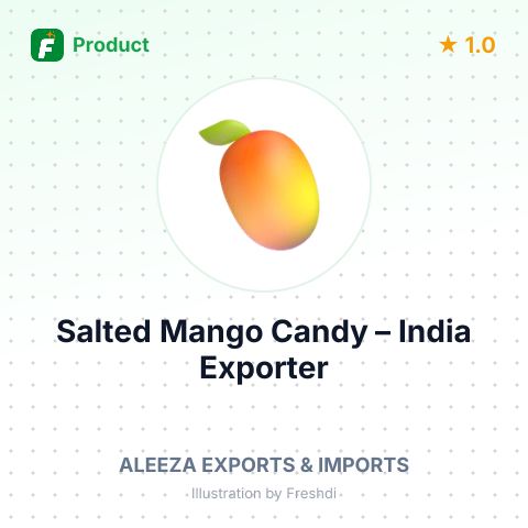 Salted Mango Candy – summary card, no photo uploaded yet