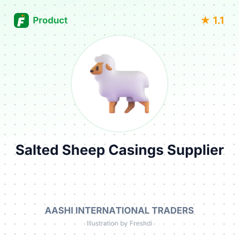Salted Sheep Casings – summary card, no photo uploaded yet