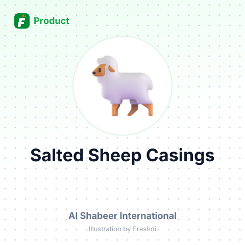 Salted Sheep Casings – summary card, no photo uploaded yet