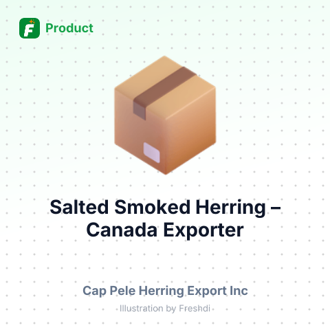 Salted Smoked Herring – summary card, no photo uploaded yet