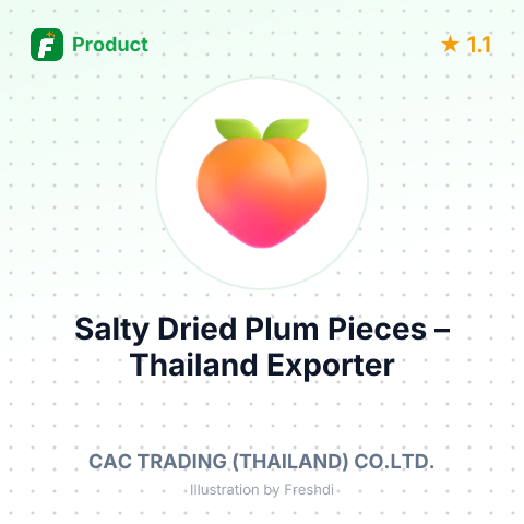 Salty Dried Plum Pieces – summary card, no photo uploaded yet