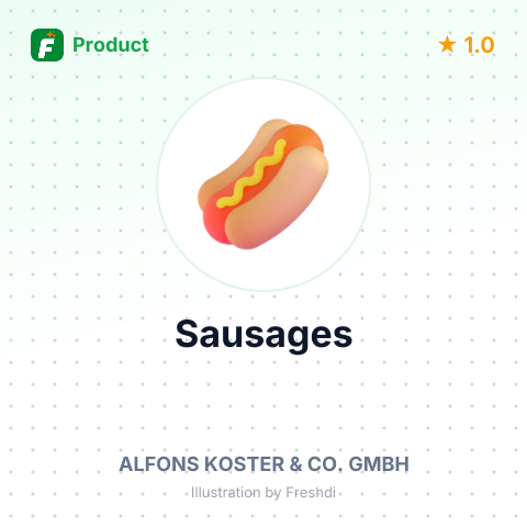 Sausages – summary card, no photo uploaded yet