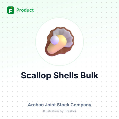 Scallop Shells on Wire String – summary card, no photo uploaded yet