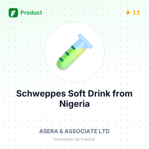 Schweppes Soft Drink – summary card, no photo uploaded yet