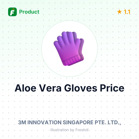 Scotch-Brite Aloe Vera Bulk Gloves – summary card, no photo uploaded yet