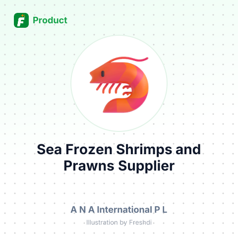 Sea Frozen Shrimps and Prawns – summary card, no photo uploaded yet