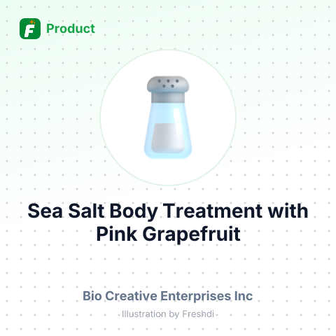 Sea Salt Body Treatment with Pink Grapefruit – summary card, no photo uploaded yet