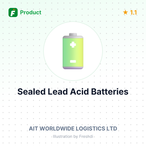 Sealed Lead Acid Batteries – summary card, no photo uploaded yet