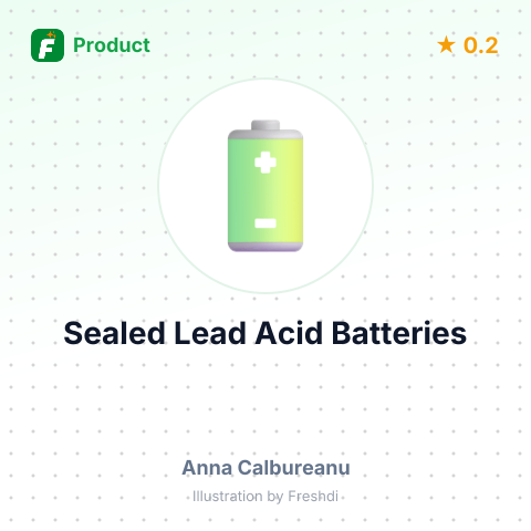 Sealed Lead Acid Batteries – summary card, no photo uploaded yet