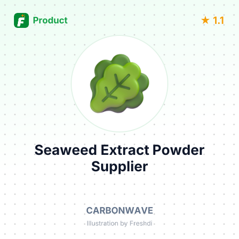 Seaweed Extract Powder – summary card, no photo uploaded yet