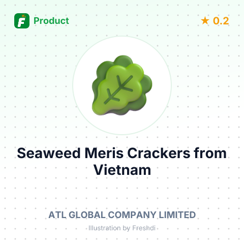 Seaweed Meris Crackers – summary card, no photo uploaded yet