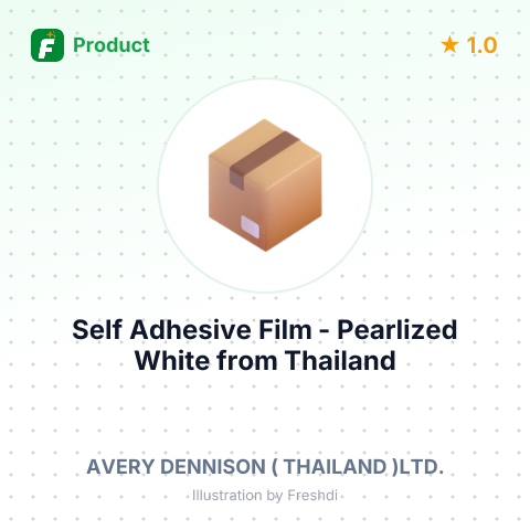 Self Adhesive Film - Pearlized White – summary card, no photo uploaded yet