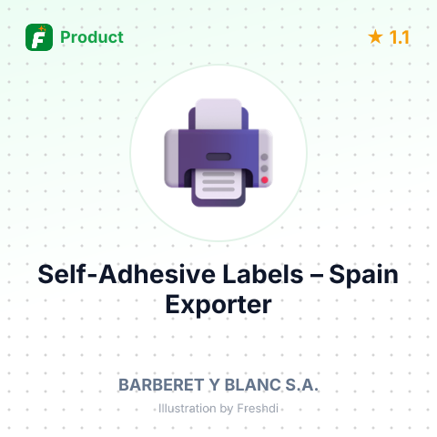 Self-Adhesive Labels – summary card, no photo uploaded yet