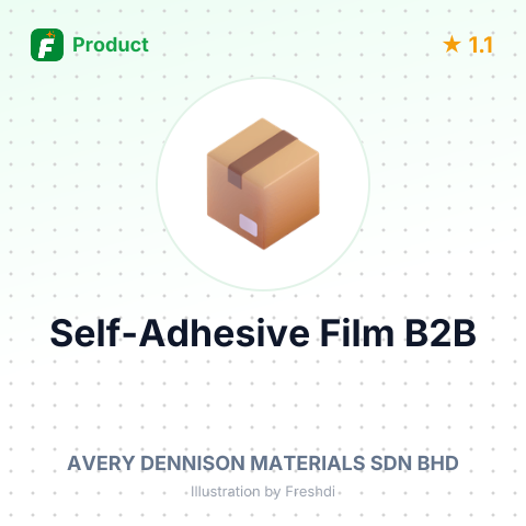 Self-Adhesive Polypropylene Film – summary card, no photo uploaded yet