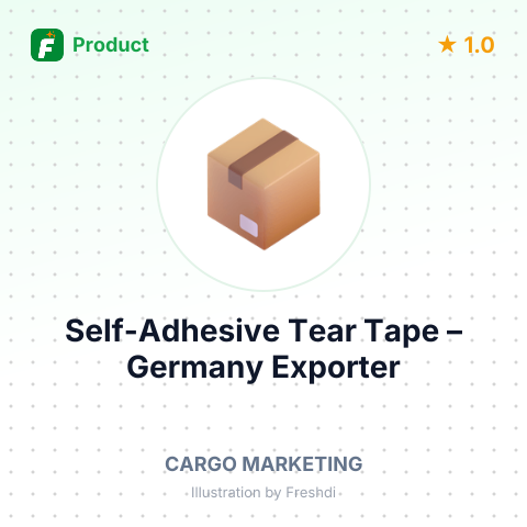Self-Adhesive Tear Tape – summary card, no photo uploaded yet