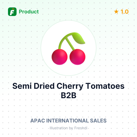 Semi Dried Cherry Tomatoes – summary card, no photo uploaded yet