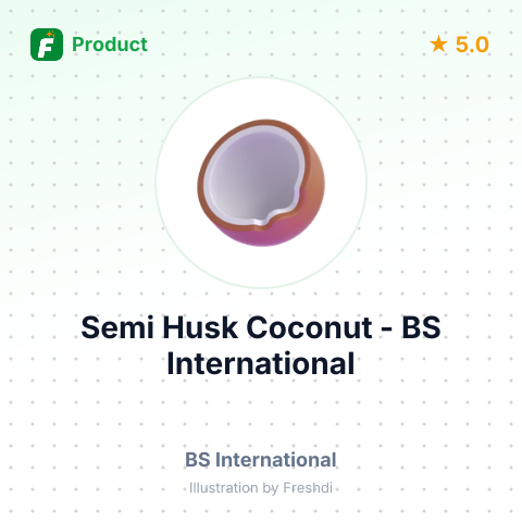 Semi Husk Coconut – summary card, no photo uploaded yet
