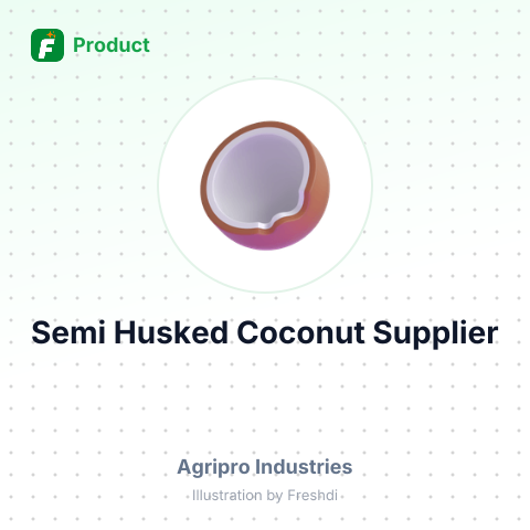 Semi Husked Coconut – summary card, no photo uploaded yet