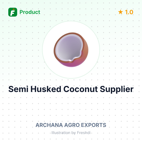 Semi Husked Coconut – summary card, no photo uploaded yet