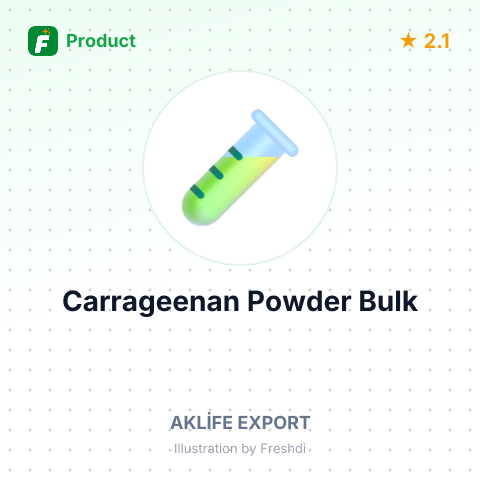 Semi Refined Kappa Carrageenan Powder – summary card, no photo uploaded yet