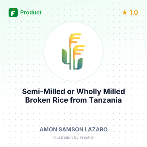 Semi-Milled or Wholly Milled Broken Rice – summary card, no photo uploaded yet