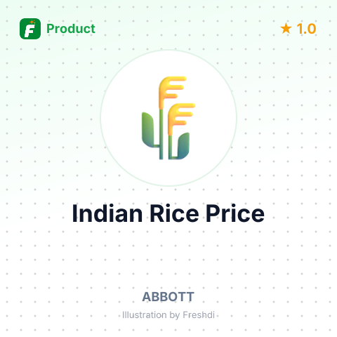 Semi-Milled or Wholly Milled Indian Rice – summary card, no photo uploaded yet