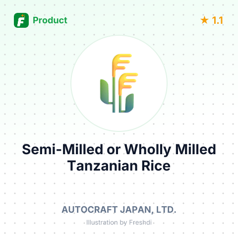Semi-Milled or Wholly Milled Tanzanian Rice – summary card, no photo uploaded yet