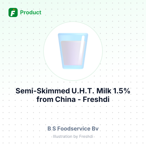 Semi-Skimmed U.H.T. Milk 1.5% – summary card, no photo uploaded yet