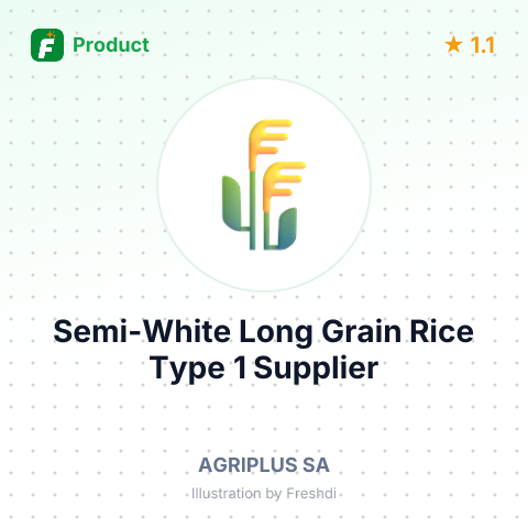 Semi-White Long Grain Rice Type 1 – summary card, no photo uploaded yet