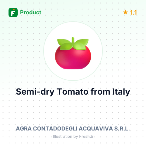 Semi-dry Tomato – summary card, no photo uploaded yet