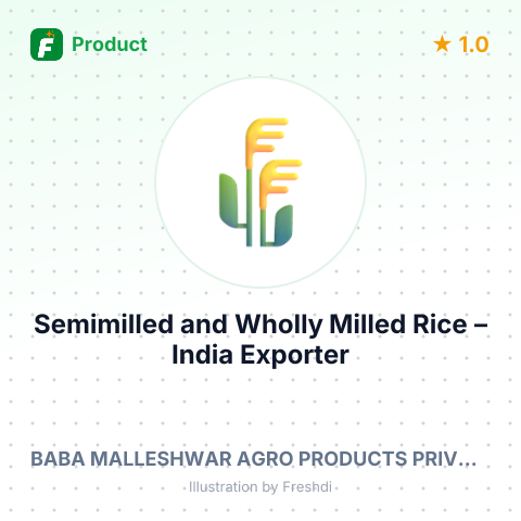Semimilled and Wholly Milled Rice – summary card, no photo uploaded yet