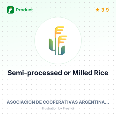 Semi-processed or Milled Rice – summary card, no photo uploaded yet
