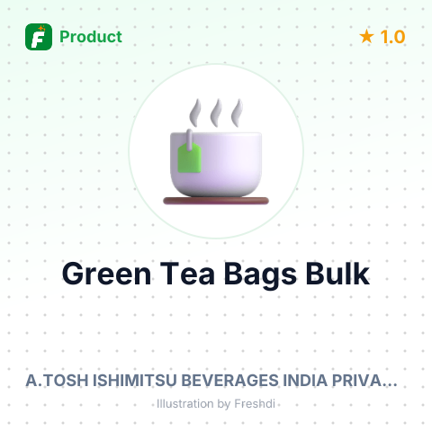 Sencha Green Tea Bags – summary card, no photo uploaded yet