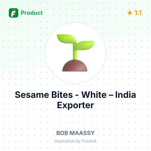 Sesame Bites - White – summary card, no photo uploaded yet