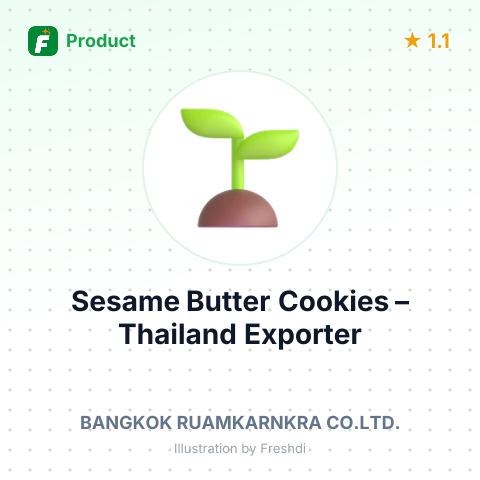 Sesame Butter Cookies – summary card, no photo uploaded yet