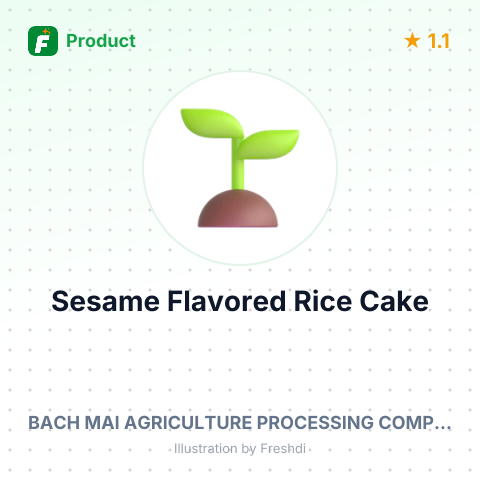 Sesame Flavored Rice Cake – summary card, no photo uploaded yet