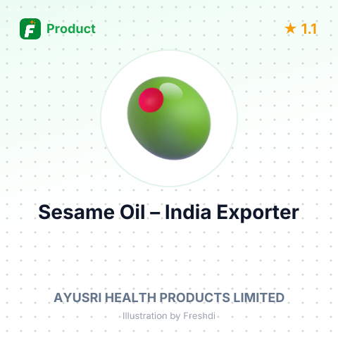 Sesame Oil – summary card, no photo uploaded yet