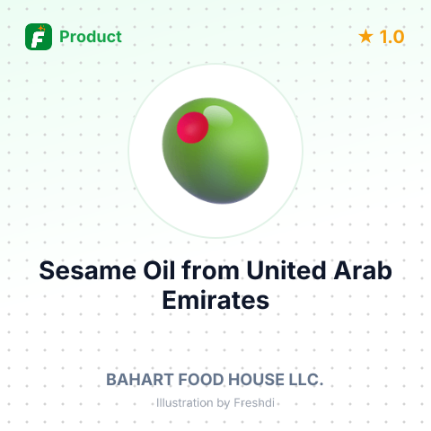 Sesame Oil – summary card, no photo uploaded yet